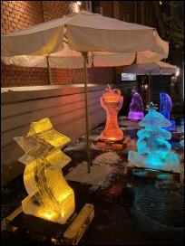 Eisschnitzen als Firmenevent